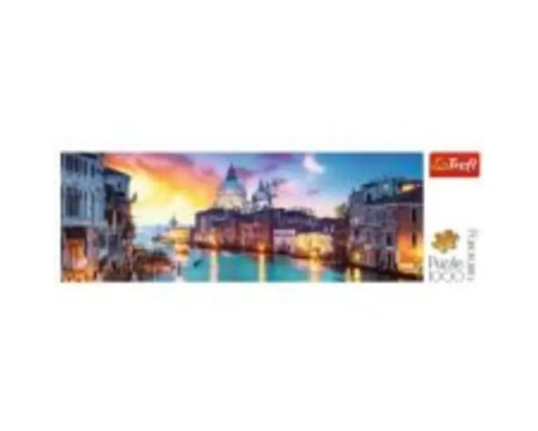 Puzzle panorama Canal Grande Venetia 1000 piese