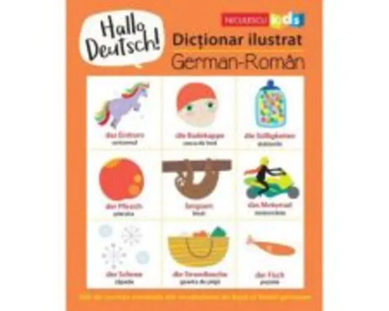 Hallo Deutsch! Dictionar ilustrat - Sam Hutchinson