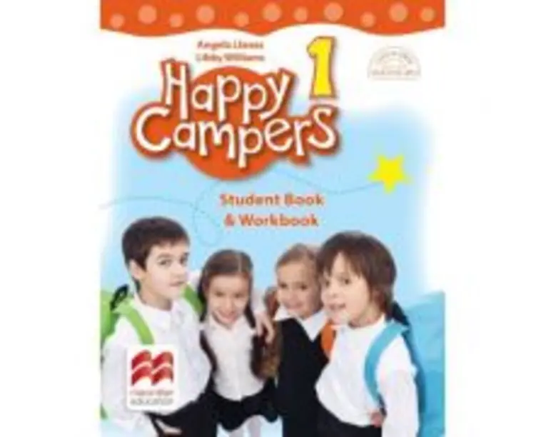 Happy Campers. Student's Book and Workbook, clasa I - Angela Llanas