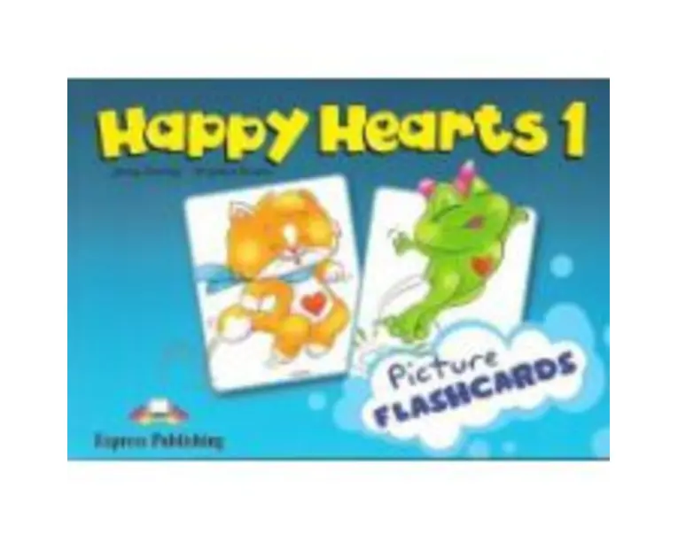 Happy Hearts 1, Picture flashcards. Curs de limba engleza pentru prescolari - Jenny Dooley