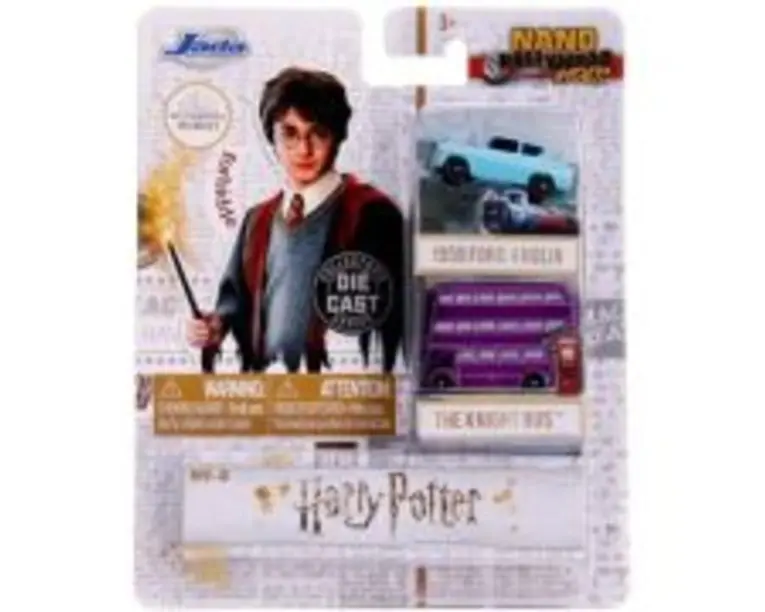 Set 2 masinute The Knight Bus si Ford Anglia 1959