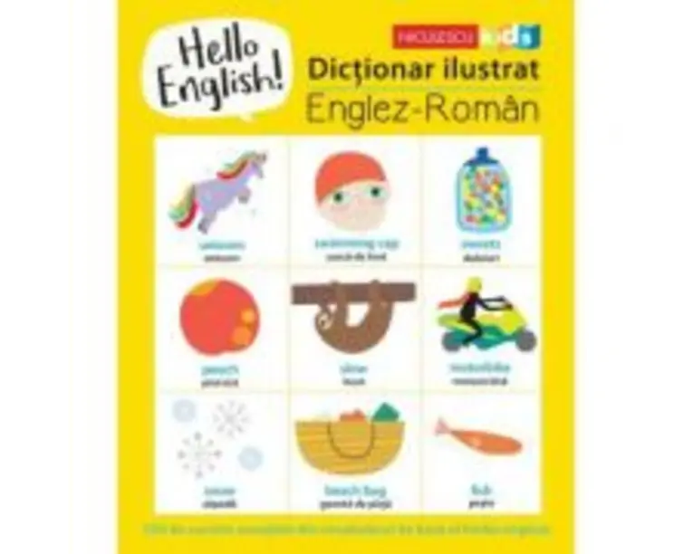 Hello English! Dictionar ilustrat - Sam Hutchinson