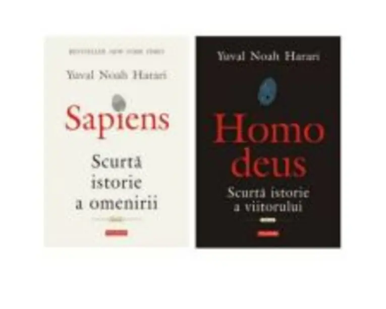 Pachet de autor Yuval Noah Harari - 2 volume: Sapiens si Homo Deus, Ed. Polirom