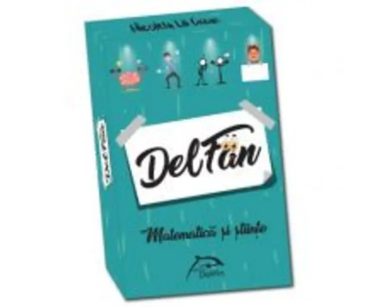 DelFan-Matematica. Joc cu 64 de cartonase ce contine 4 arii super distractive: Cultura generala, mima, descriere verbala si desen - Nicoleta Lili Cioc