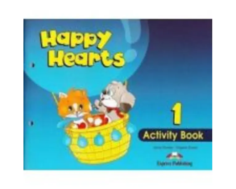 Happy Hearts 1, Activity Book, Curs de limba engleza pentru prescolari - Jenny Dooley