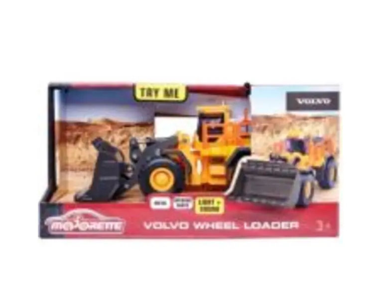 Incarcator frontal volvo, scara 1 la 43, majorette