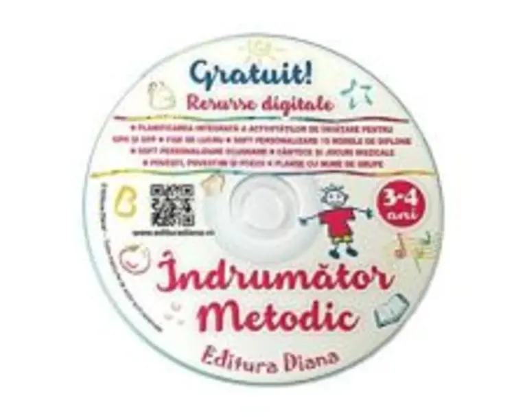 Indrumator metodic 3-4 ani. CD