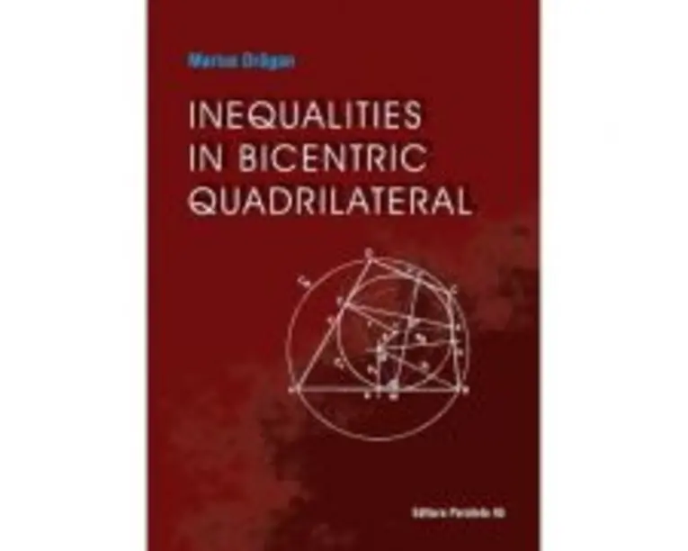 Inequalities in bicentric quadrilateral - Marius Dragan