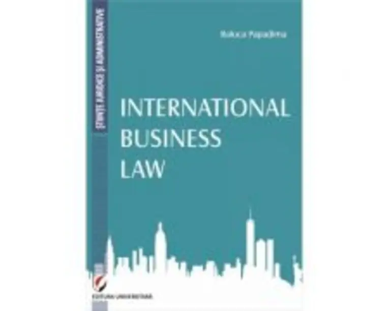 International Business Law - Raluca Papadima