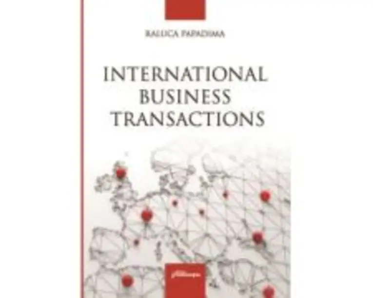 International business transactions - Raluca Papadima