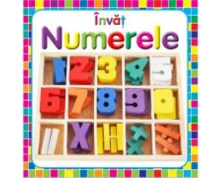 Invat numerele - cartonata