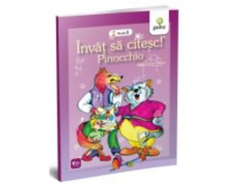 Invat sa citesc! Nivelul 1 - Pinocchio