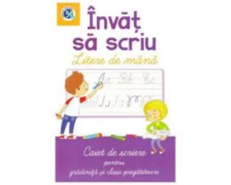 Invat sa scriu litere de mana. Caiet de scriere pentru gradinita si clasa pregatitoare - Luminita Albu
