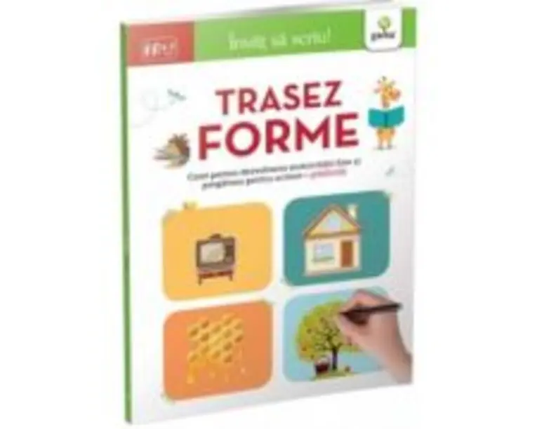Invat sa scriu! Trasez forme 4-5 ani