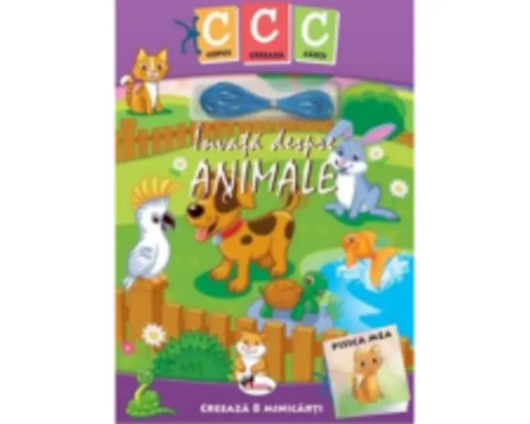 Invata despre animale. Colectia Copiii creaza carti