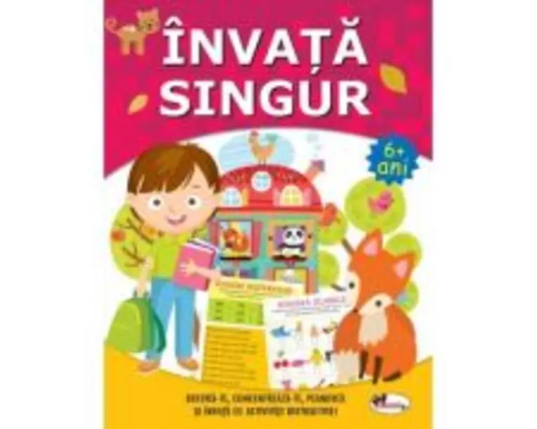 Invata singur. Carte de activitati +6