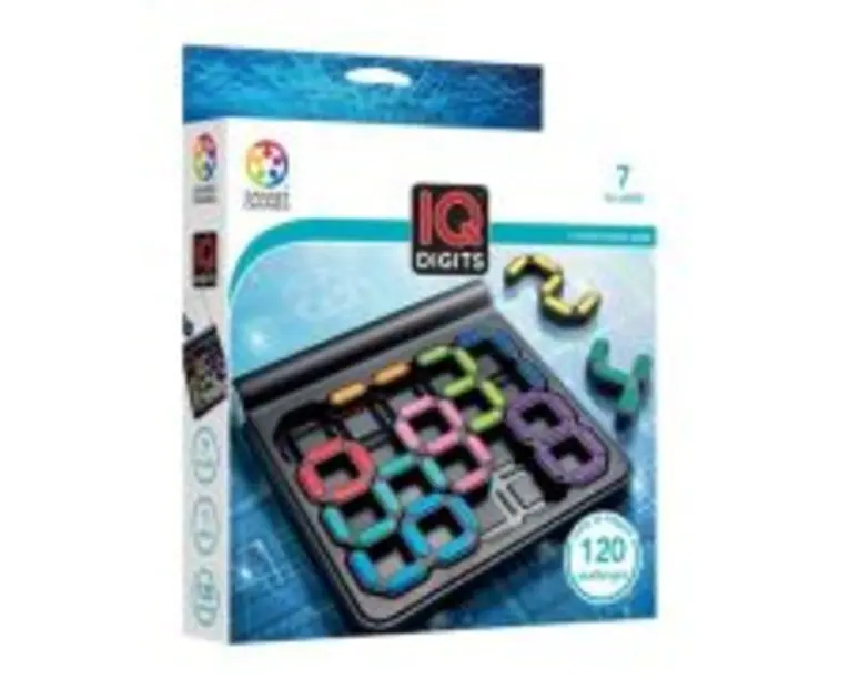 Joc de logica IQ Digits, cu 120 de provocari, editie internationala