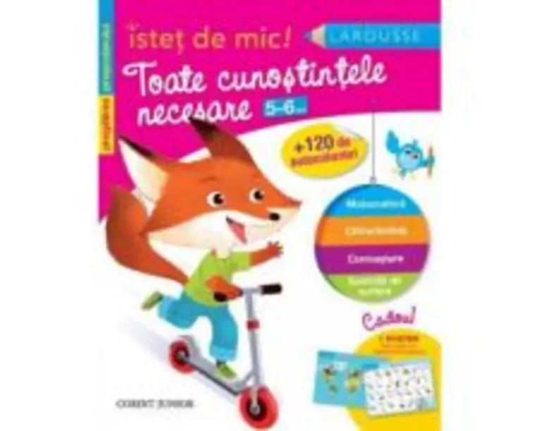 Istet de mic! Toate cunostintele necesare. 5-6 ani. Pregatirea prescolarului - Guy Blandino