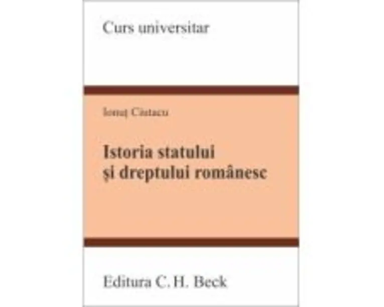 Istoria statului si dreptului romanesc - Ionut Ciutacu