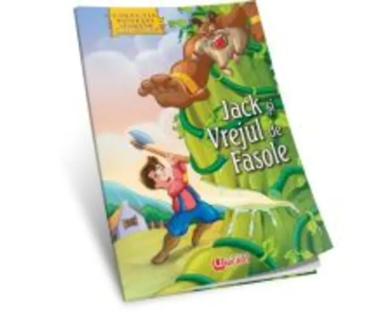 Jack si vrejul de fasole - Carte de colorat + poveste