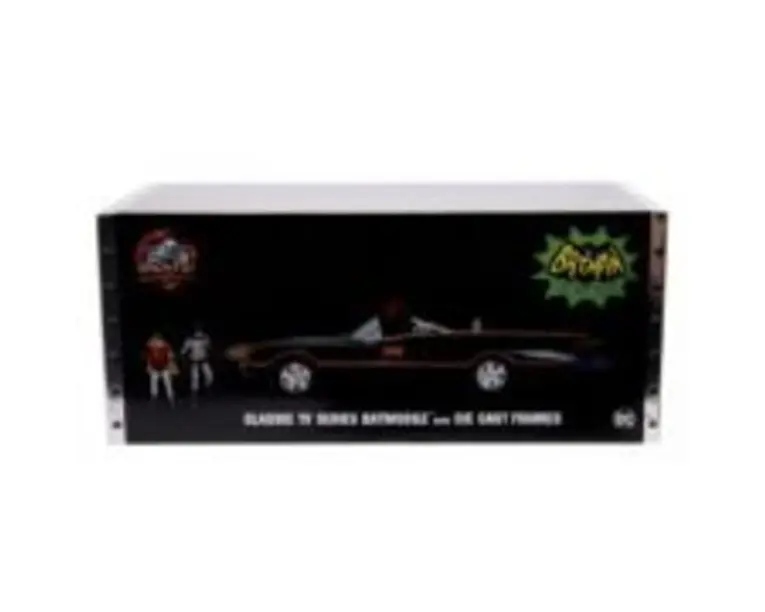 Set masinuta metalica cu radiocomanda Batmobile 1: 24