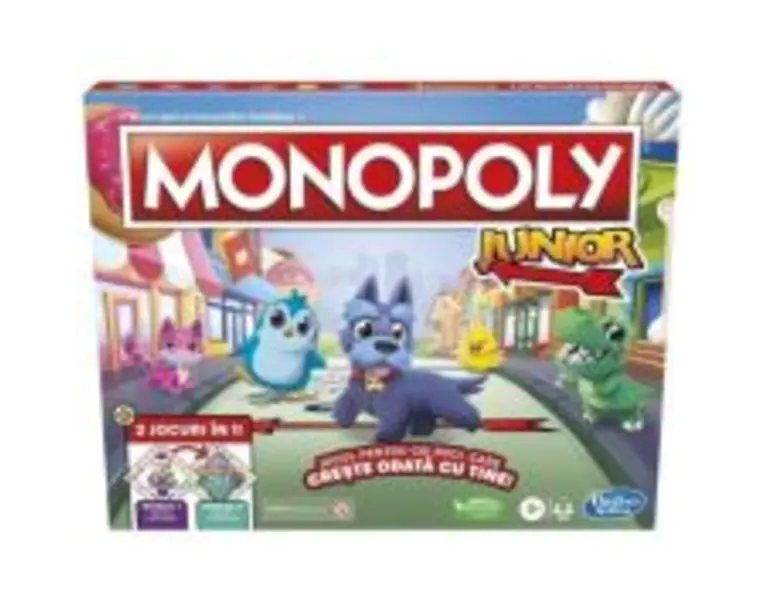 Joc de societate 2 in 1, Monopoly Junior