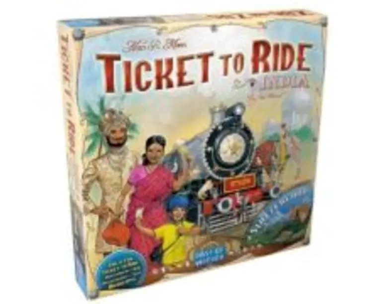 Joc de societate, Ticket to Ride, extensie, Collection India &amp; Swiss, limba engleza