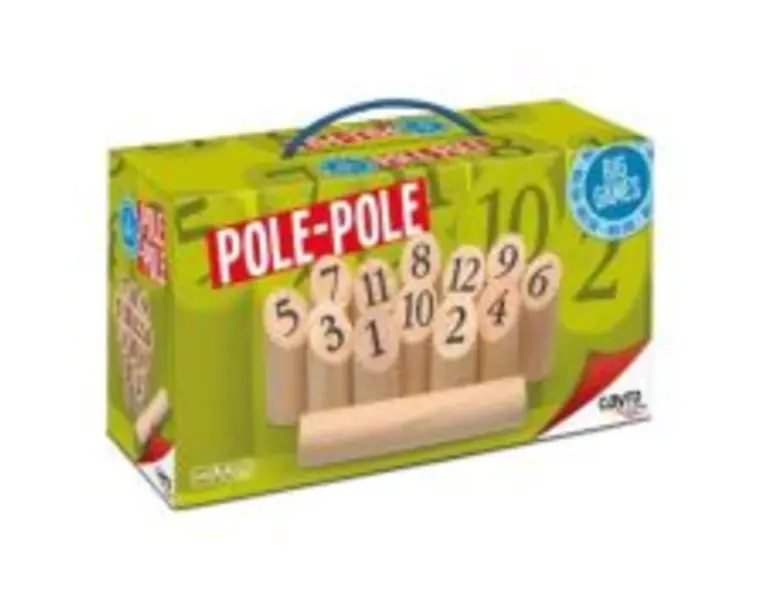 Joc din lemn de aruncat la tinta finlandez, joc in aer liber, Pole-Pole Cayro