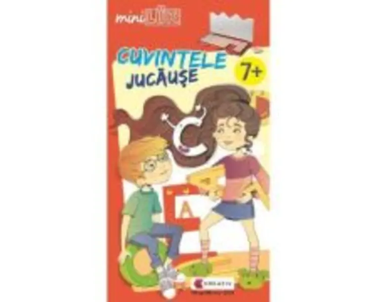 Joc educativ LUK, Cuvintele Jucause, exercitii distractive de limba romana, 7+