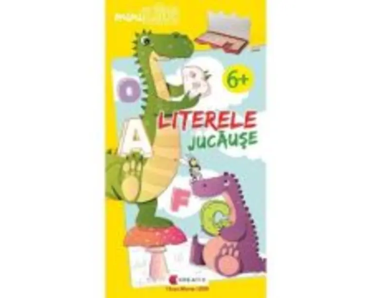 Joc educativ LUK, Literele Jucause, exercitii distractive de limba romana, varsta 6+