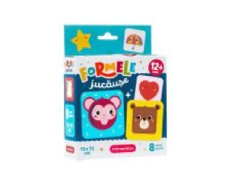 Joc educativ. Puzzle Mimorello. Formele jucause