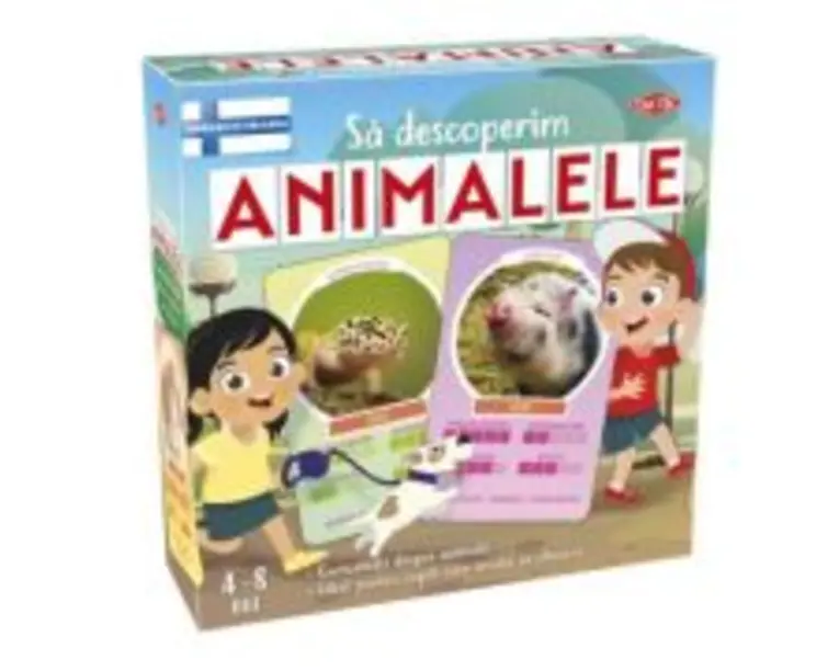 Joc educativ Sa descoperim Animalele, Tactic