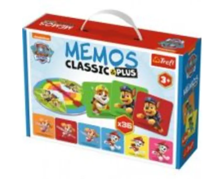Joc Memos classic plus Patrula Catelusilor, Trefl