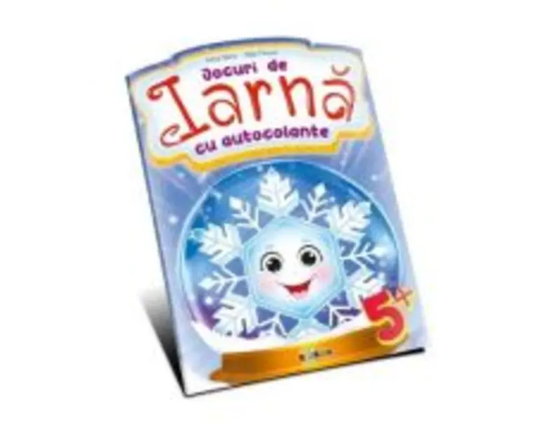 Jocuri de Iarna. Cu autocolante. 5+