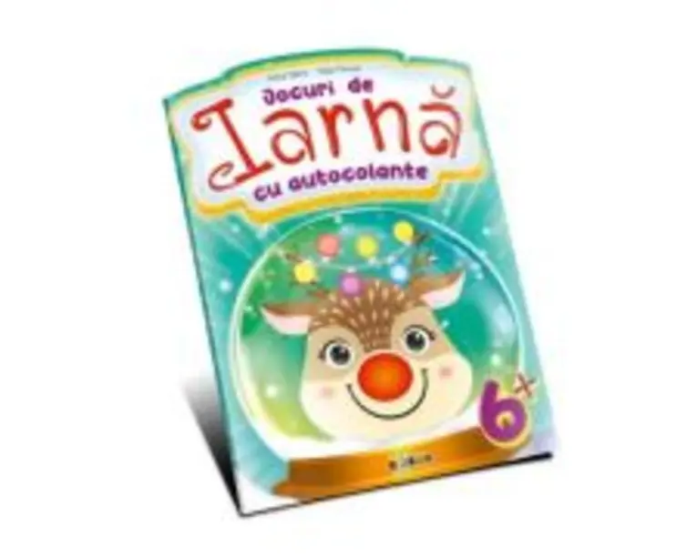 Jocuri de Iarna. Cu autocolante. 6+