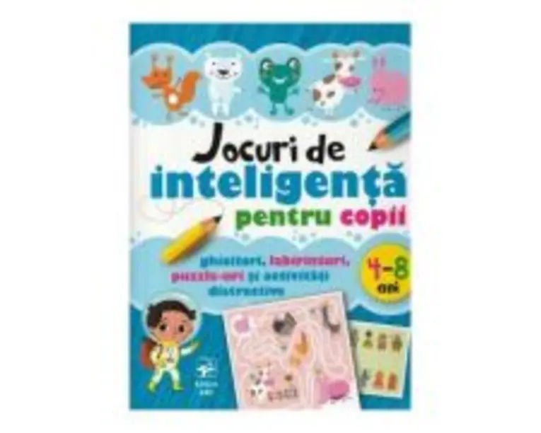 Jocuri de inteligenta pentru copii 4-8 ani