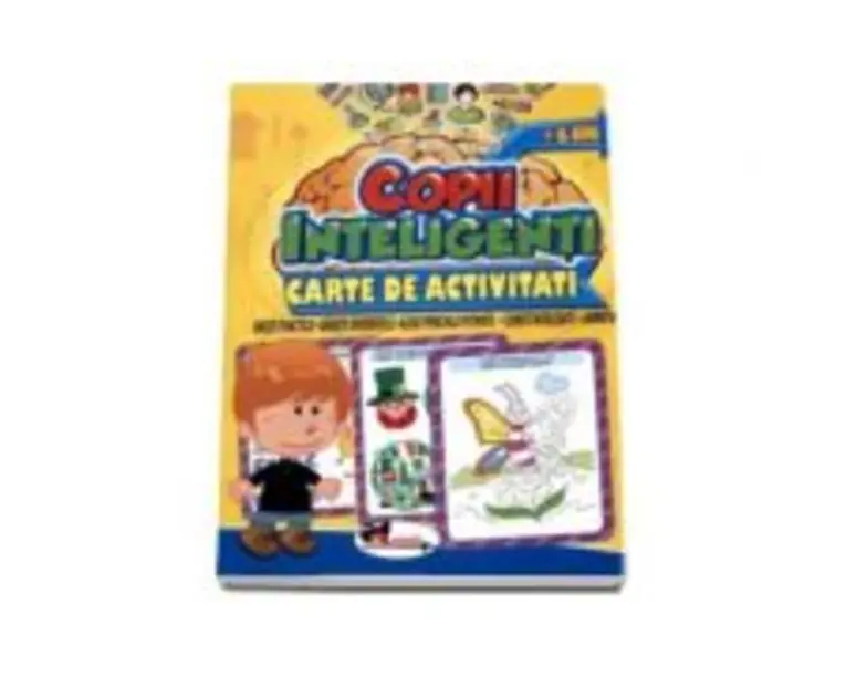 Jocuri pentru copii inteligenti - 6 ani. Carte de activitati