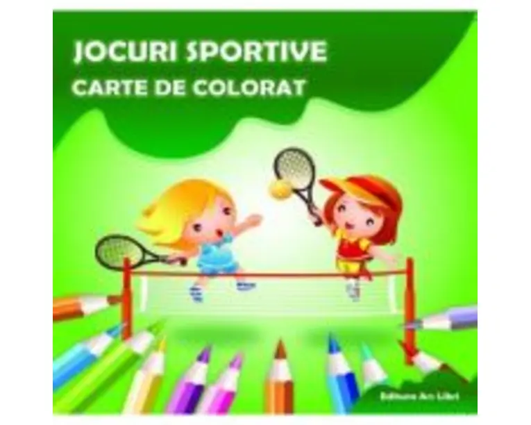 Carte de colorat. Jocuri Sportive - Adina Grigore