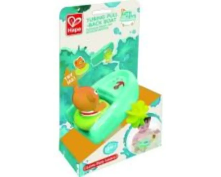 Jucarie de baie. Ursulet cu barca de salvare HAPE