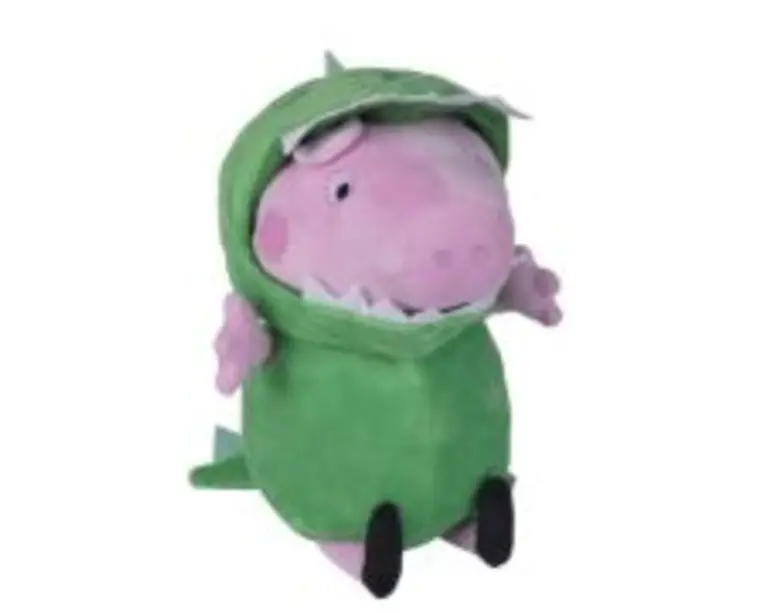 Jucarie de plus Dino George, 28 cm, peppa pig