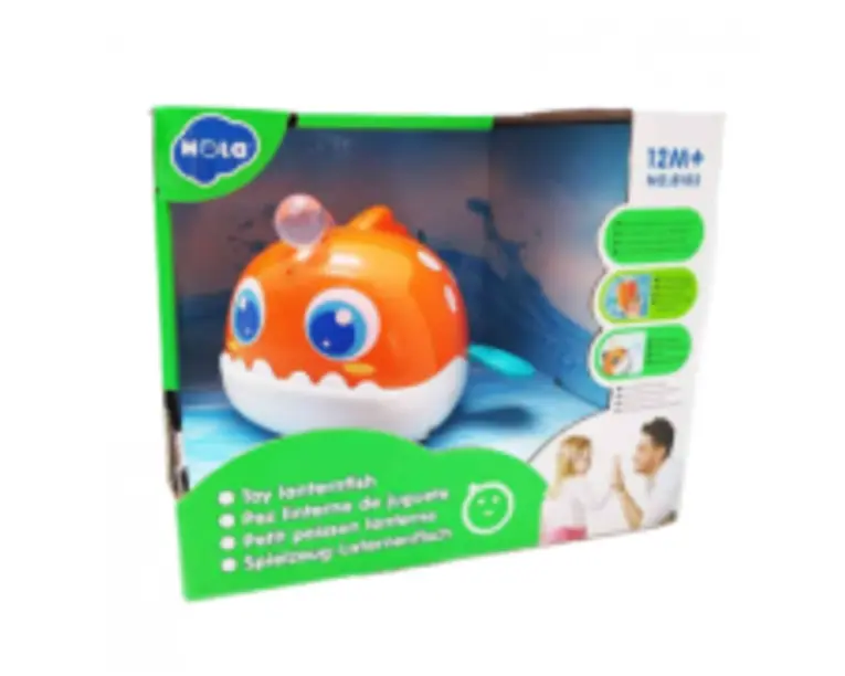 Jucarie pentru baita pestisorul luminos, Hola