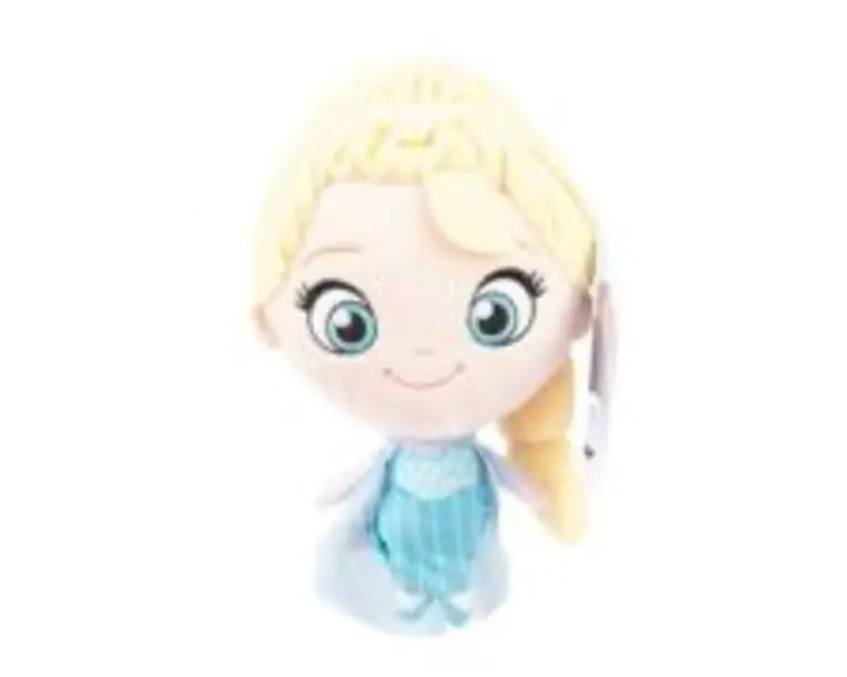 Jucarie de plus cu sunete, 20cm, Disney Frozen, model Elsa