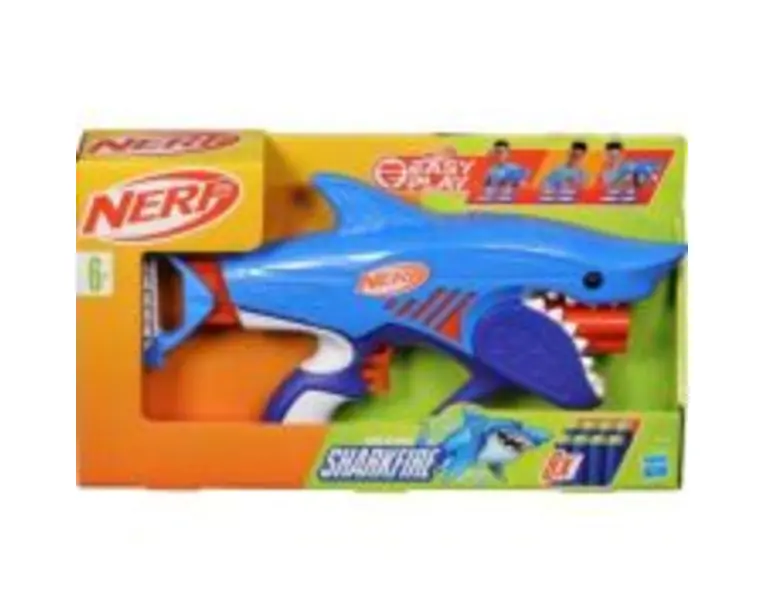 Jucarie rechin, Nerf - Easy Play Sharkfire