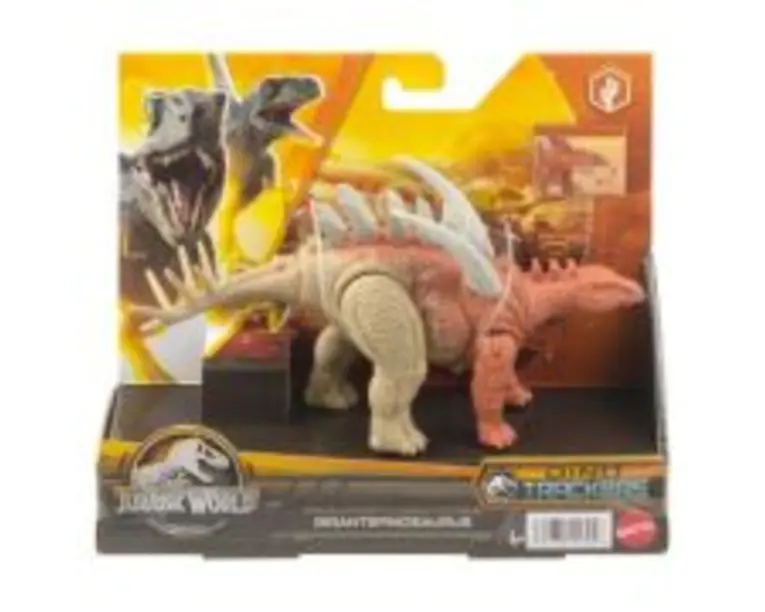 Figurina strike attack dinozaur Gigantspinosaurus, Jurassic World Dino Trackers