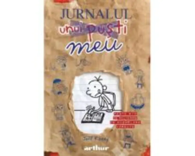 Jurnalul unui pusti. Jurnalul meu - Jeff Kinney