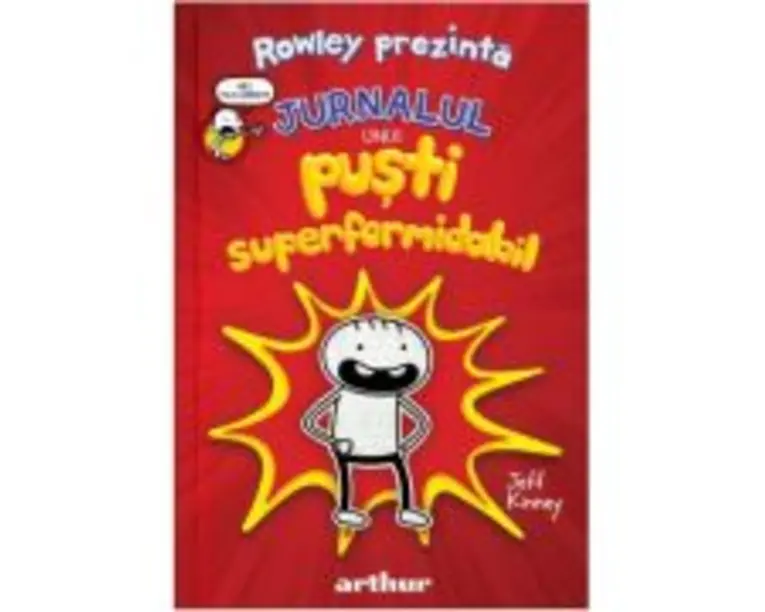 Rowley prezinta: Jurnalul unui pusti superformidabil 1 - Jeff Kinney