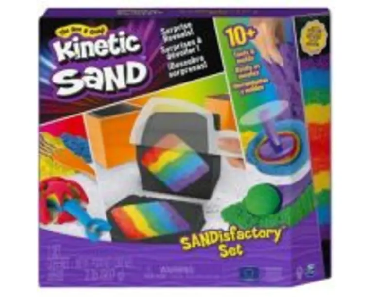 Kinetic Sand, Set de joaca Sandisfactory, Spin Master