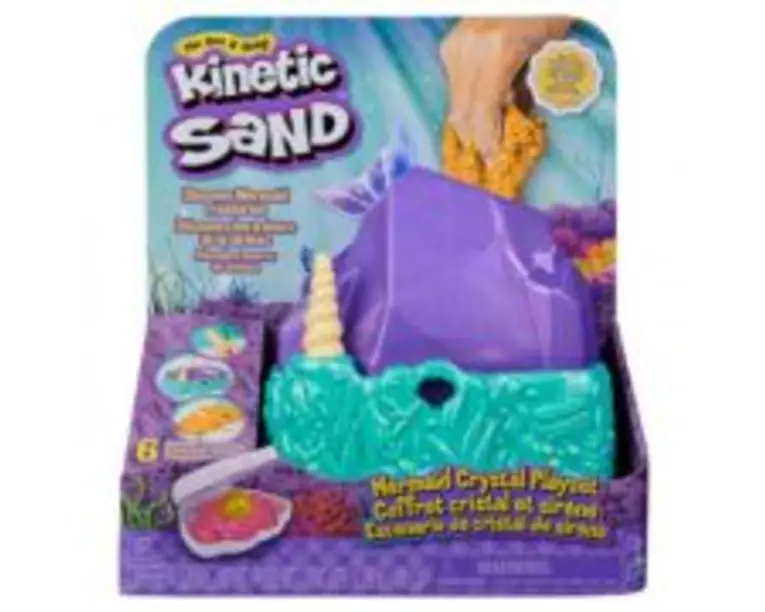 Set Mermaid Crystal Kinetic Sand
