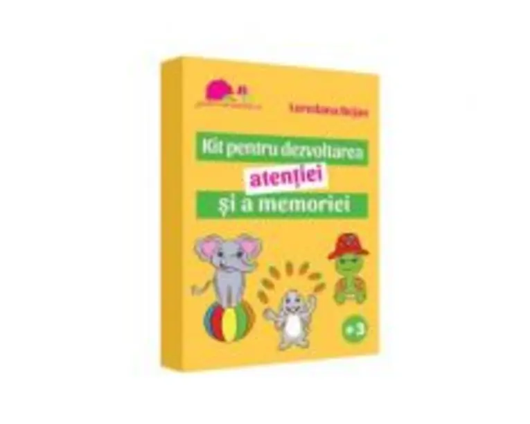 Kit pentru dezvoltarea atentiei si a memoriei - Loredana Bejan