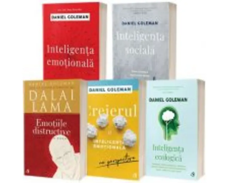 Pachet de 5 carti de Daniel Goleman